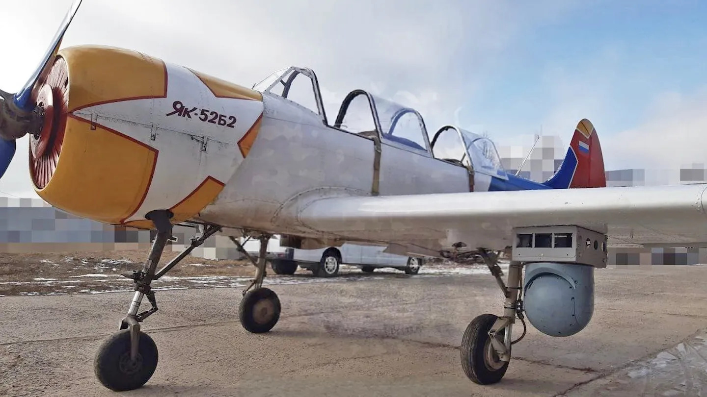 Rusija testira Yak-52 naoružan sačmarom za obaranje ukrajinskih dronova