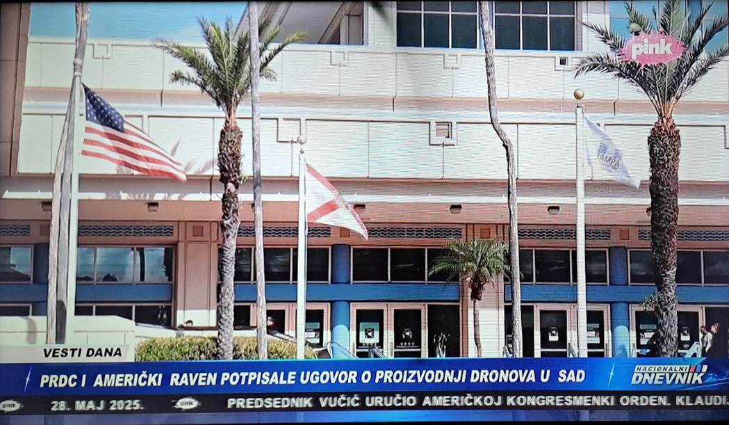 Sedište kompanije Raven Autonomous Technologies U Tambi Florida.