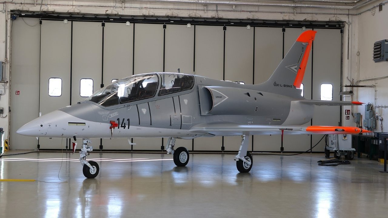 Avion L-39 Skajfoks mađarskog ratnog vazduhoplovstva. Maj 2025
