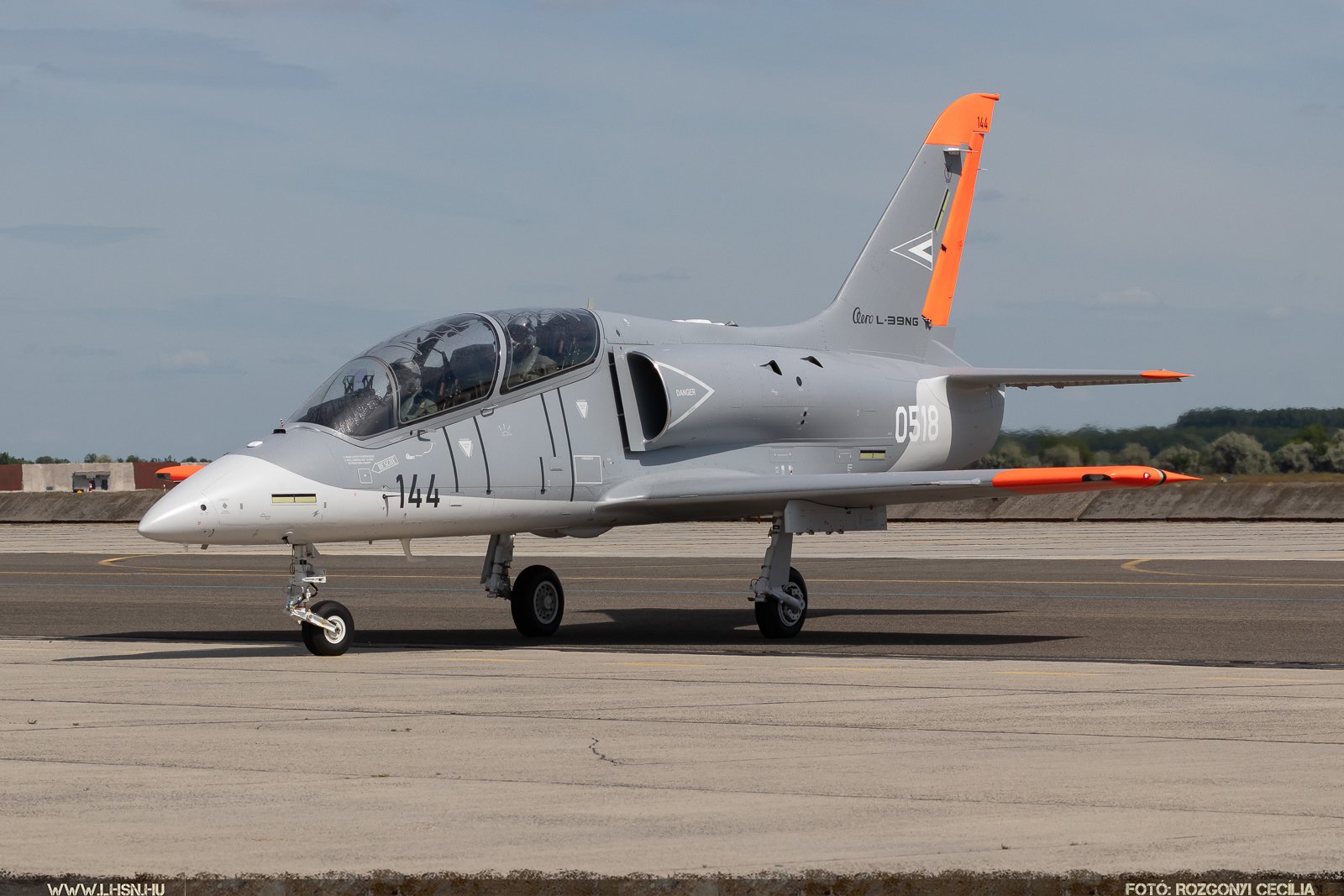 Avion L-39 Skajfoks mađarskog ratnog vazduhoplovstva. Maj 2025
