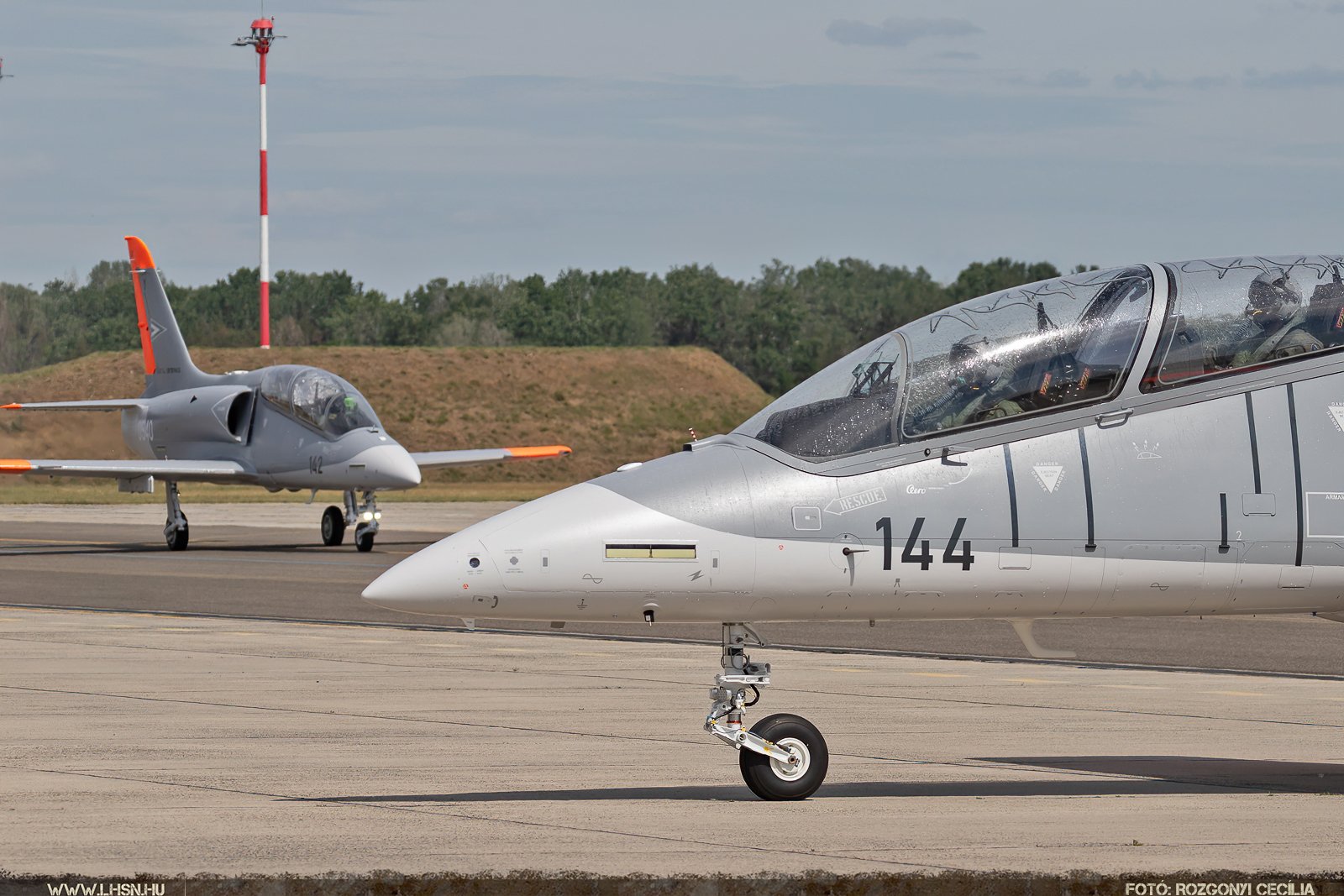 Avion L-39 Skajfoks mađarskog ratnog vazduhoplovstva. Maj 2025