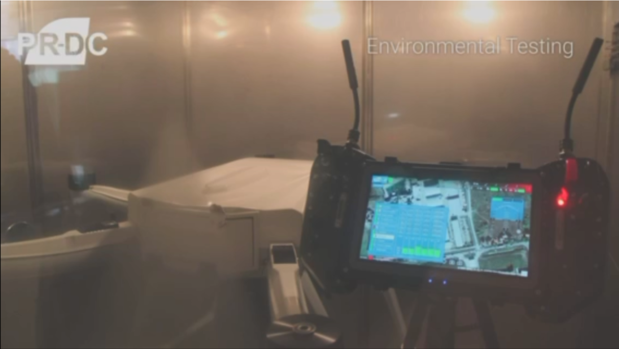 Testiranje upravljačke konzole i drona na ekstremne klimatske uslove.