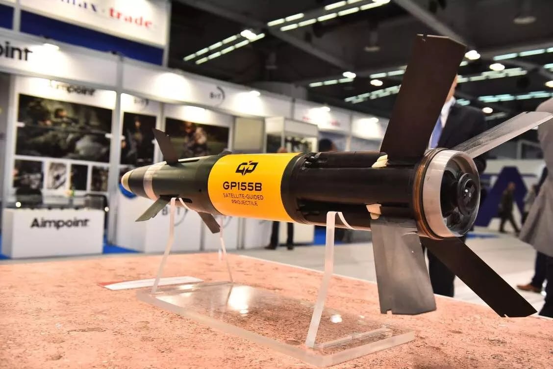 Kineski projektil 155 mm GP155B prikazan na sajmu "Partner 2023"