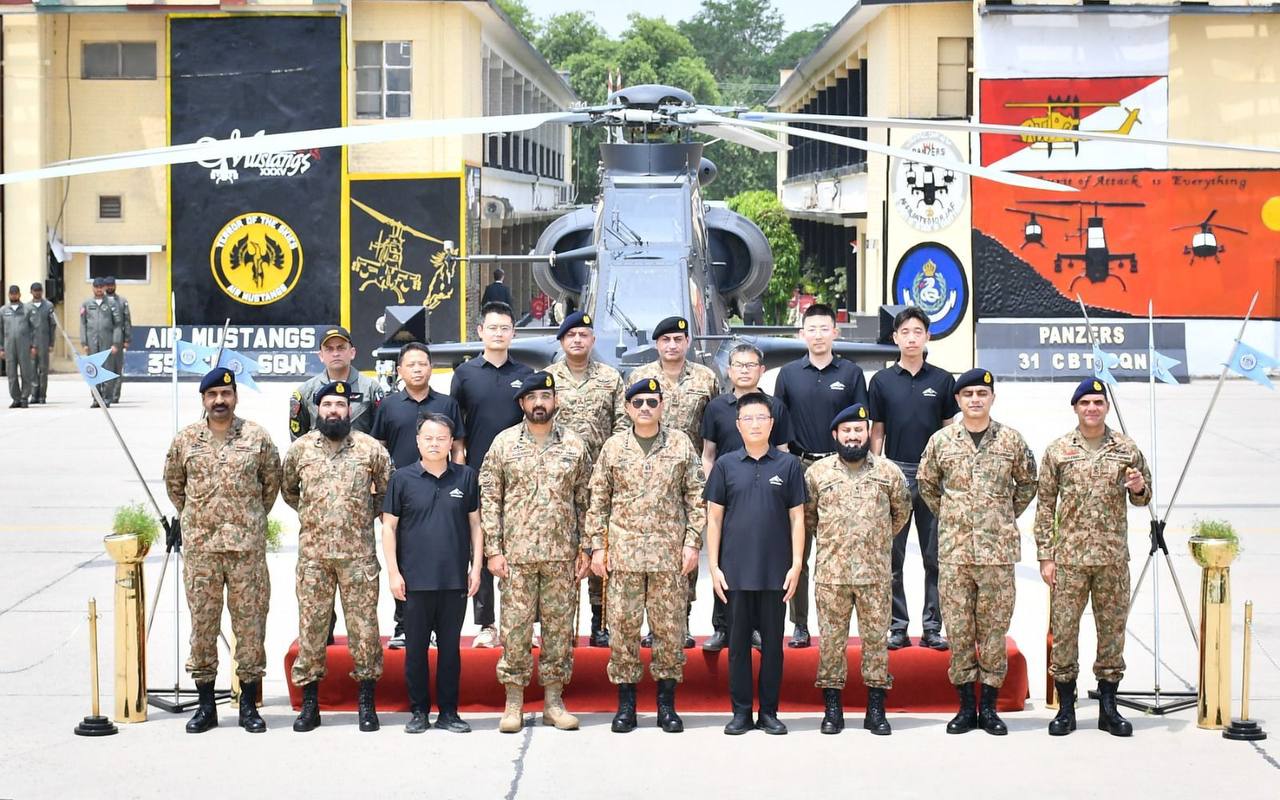 Prvi borbeni helikopter Z-10ME predat PAF-u