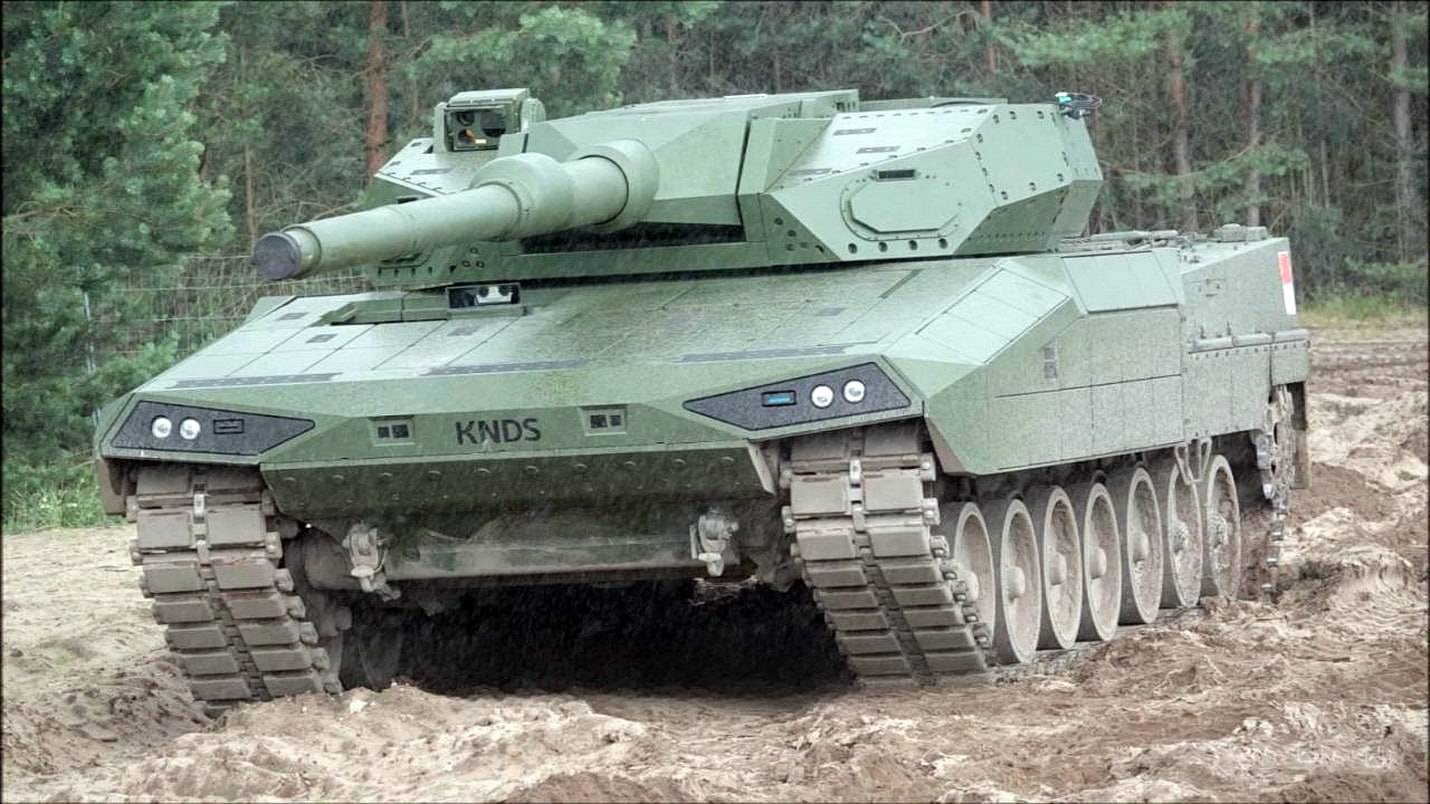KNDS Leopard 2A-RC 3.0 MBT sa besposadanom kupolom i naprednim sistemima. Izvor fotografije: KNDS