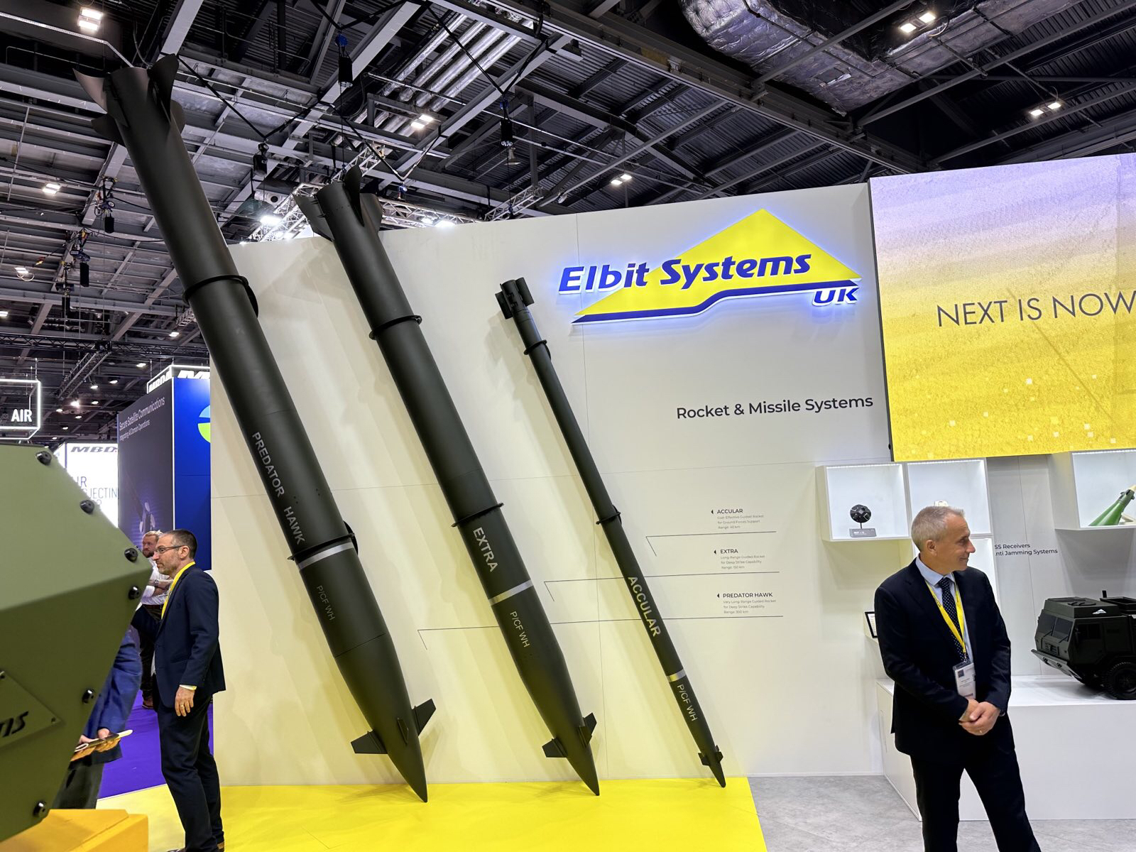 Štand kompanije Elbit System na sajmu DSEI23 u Londonu