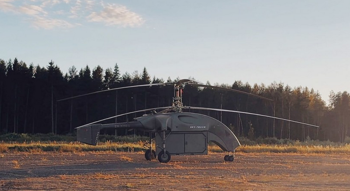 Beloruski bespilotni helikopter Sky-Truck uspešno završen na testovima