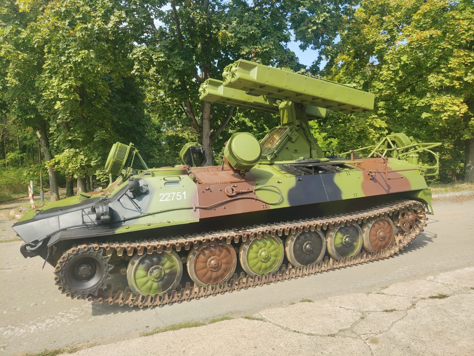 Modernizovani sistem protiv-vazdušne odbrane Strela-10M, foto: Ministarstvo odbrane