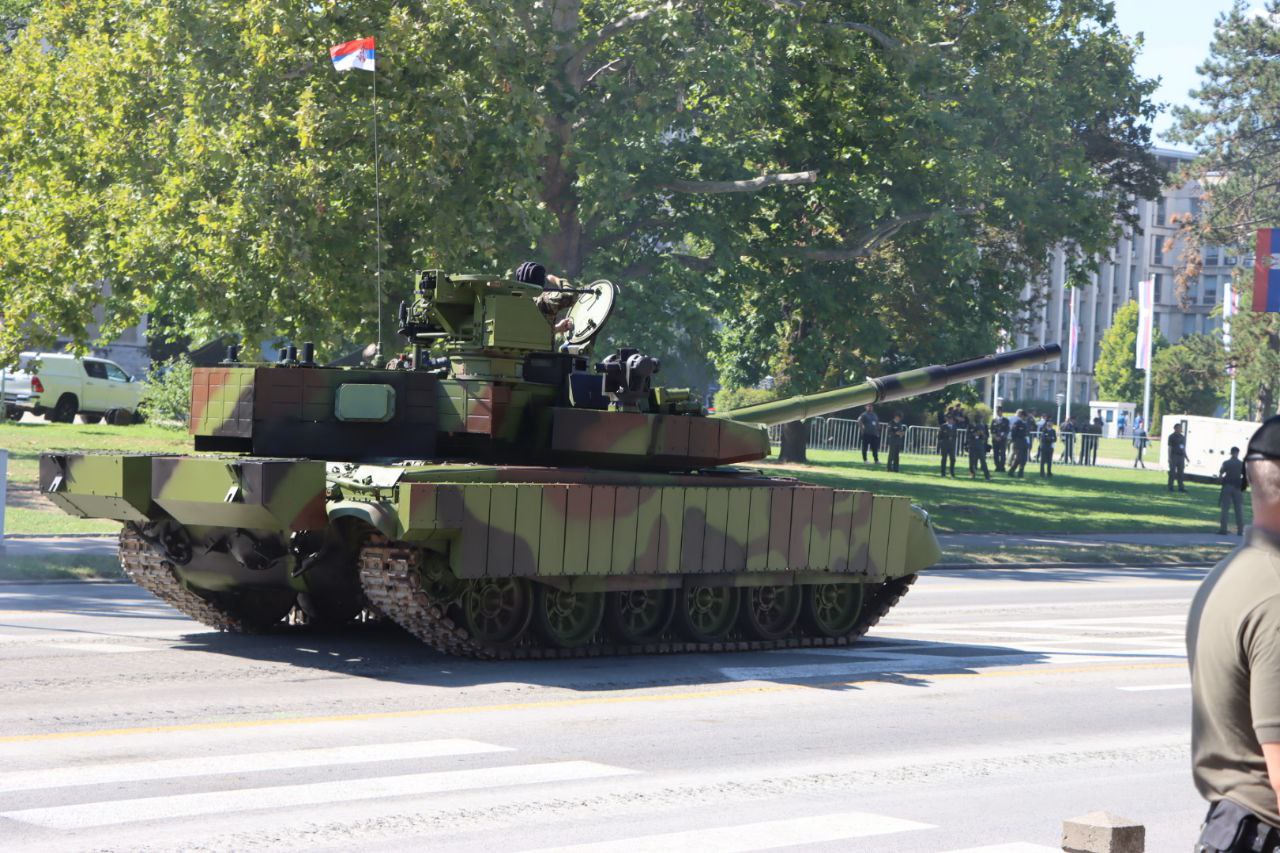 Skladište za municiju modernizovanog prototipa M-84AS3