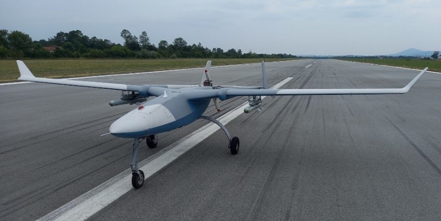 Bespilotna letelica Pegaz. Fotografija: MO