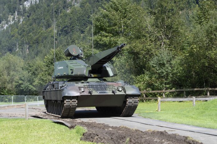 SkayRanger 35 na šasiji tenka Leopard-1, foto: Rheinmetall