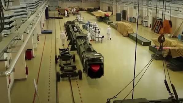 Krstareća raketa Burevesnjik u kuntejneru