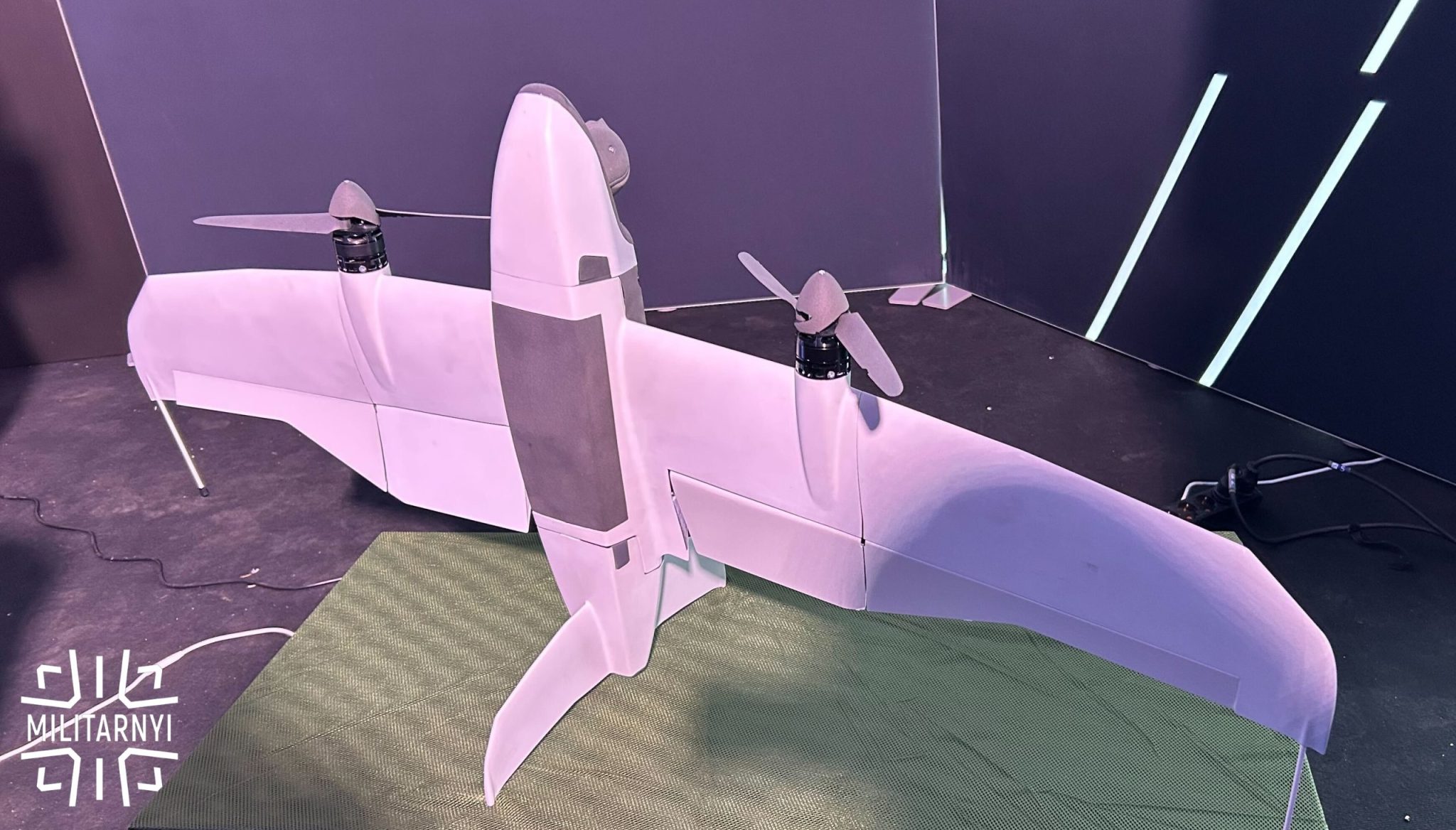 Izviđačka bespilotna letelica Twister kompanije Quantum Systems. Fotografija: Militarni
