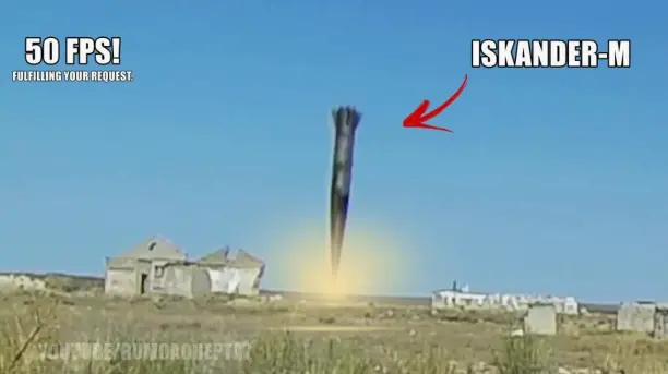 Zadržana preciznost raketnog kompleksa Iskander - foto raketa Iskander M tokom testiranja