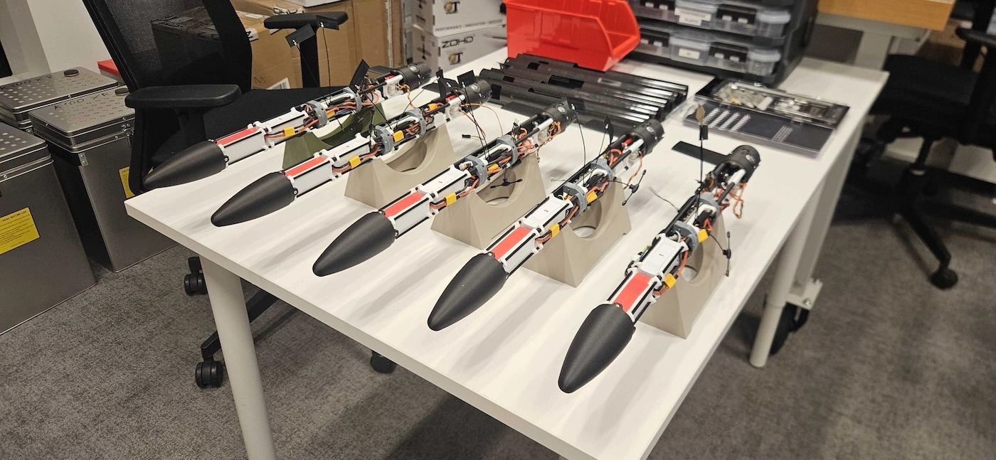 Poprešni presek presretača "Kreuger 100"