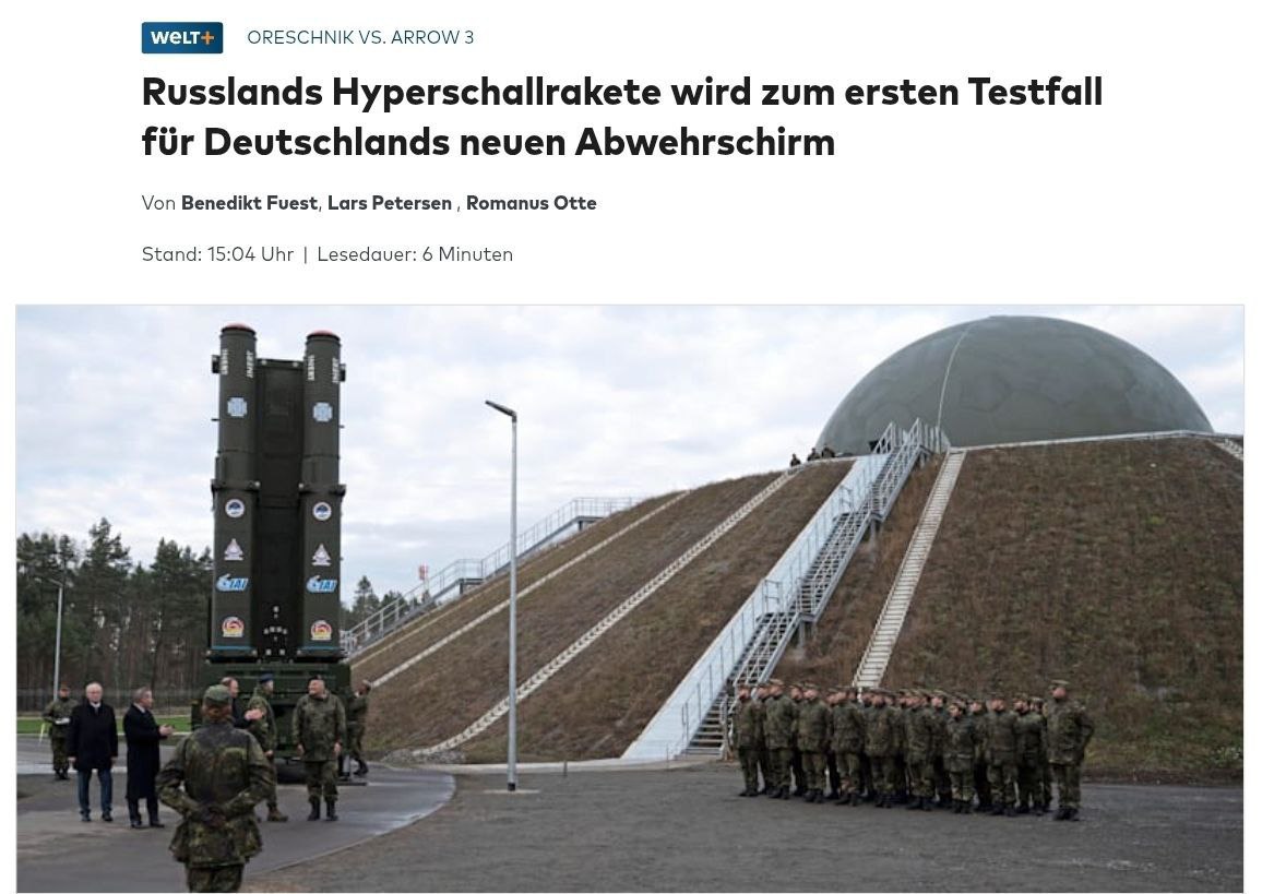 Arrow-3: Najveći izraelski izvozni ugovor i prve dileme u Nemačkoj