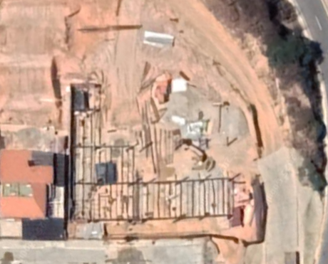 Satelitski snimak snimljen marta 2018. godine