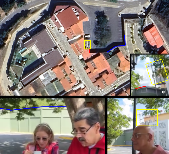 Geolokacija Madura dok govori o izborima