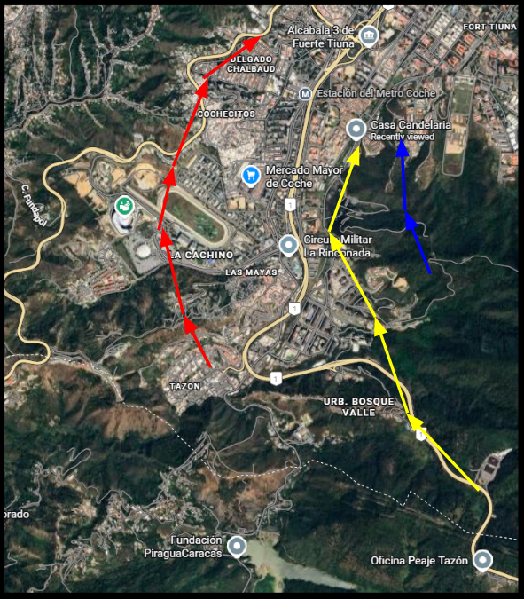 Hipoteza – Čini se da se izdvaja nekoliko grupa helikoptera.