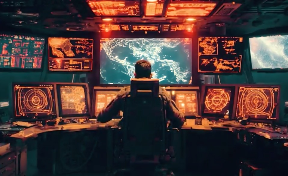 Operator demonstrira tehnologiju autonomnog roja dronova pokretanu veštačkom inteligencijom / Foto: SIRBAI