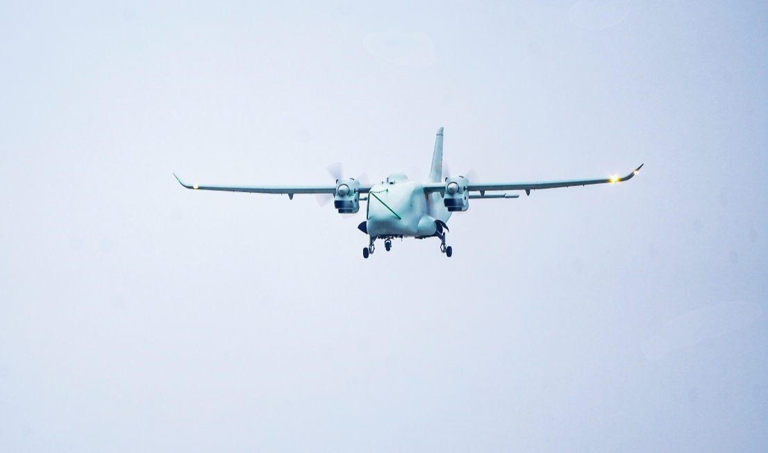 Još jedan snimak transportnog kargo drona YH-1000S tokom prilaska PSS