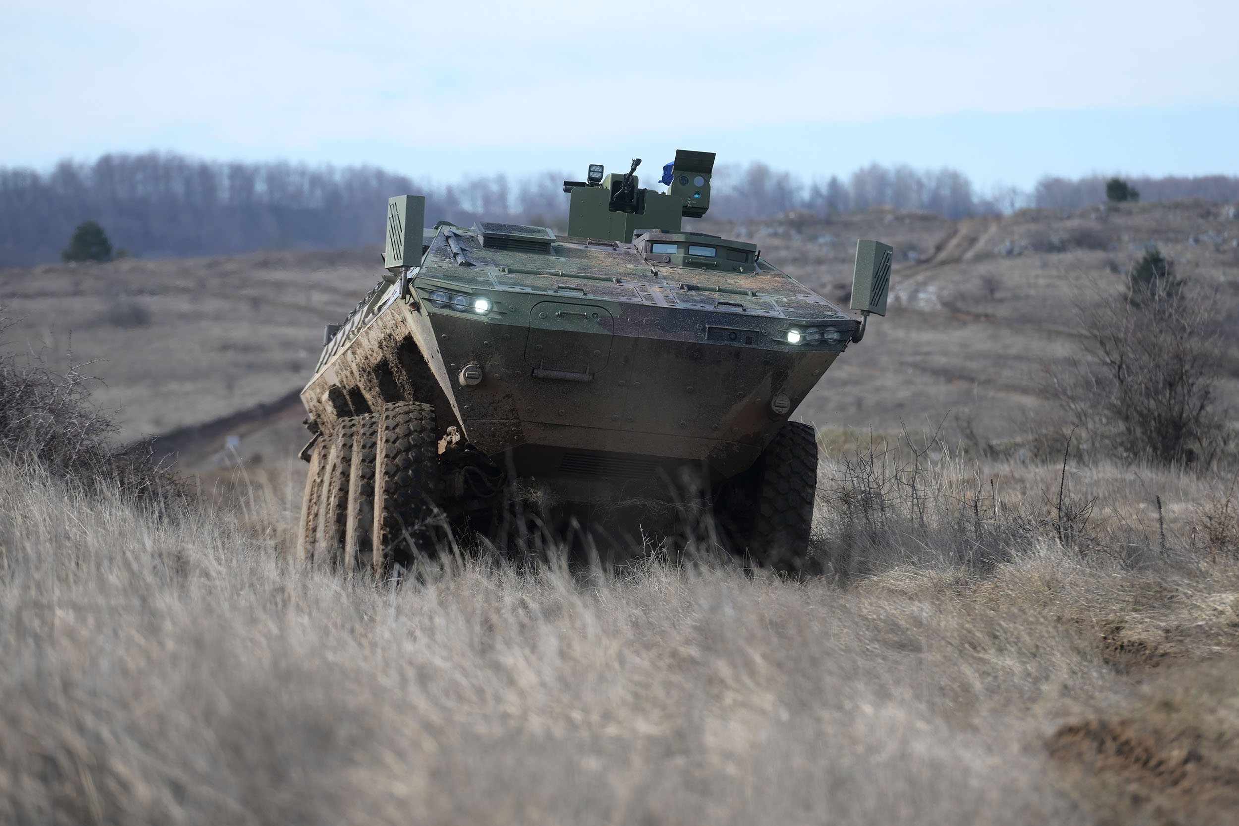 Lazar-3 tokom TVBG na poligonu Pasuljanske livade