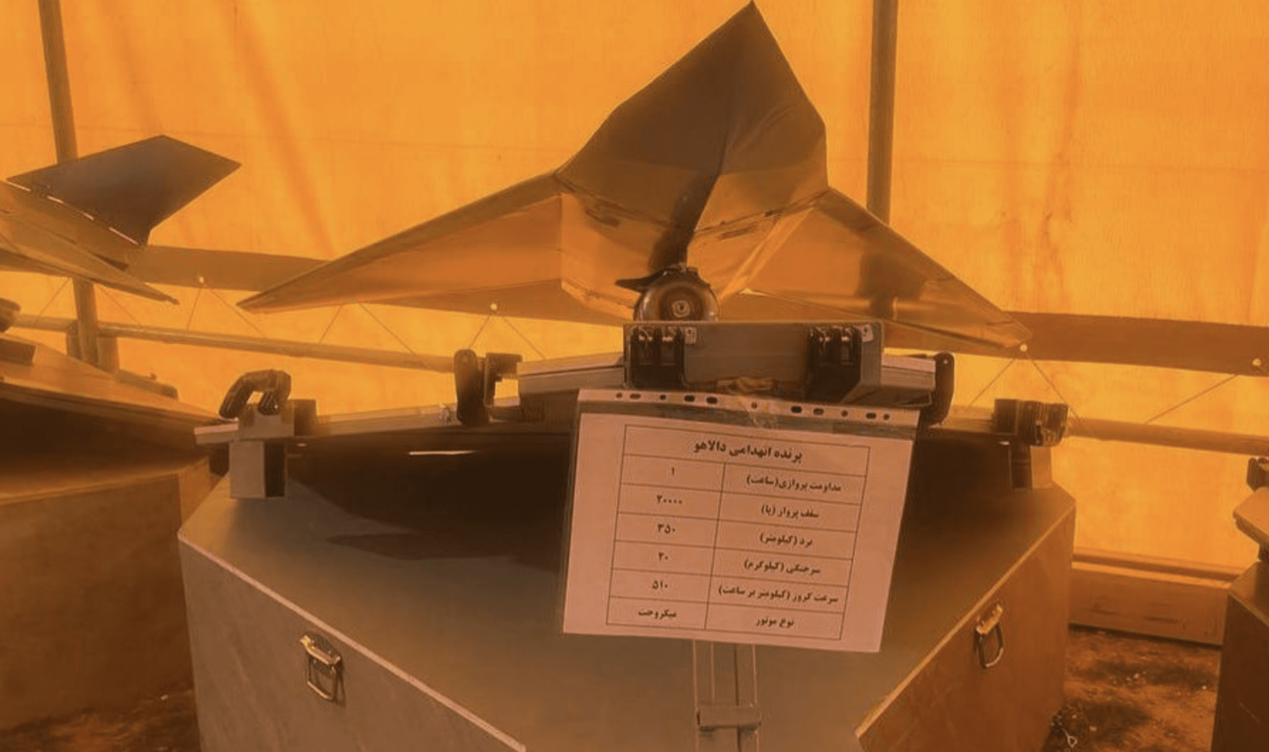 Stelt dron kamikaza Hadid-110