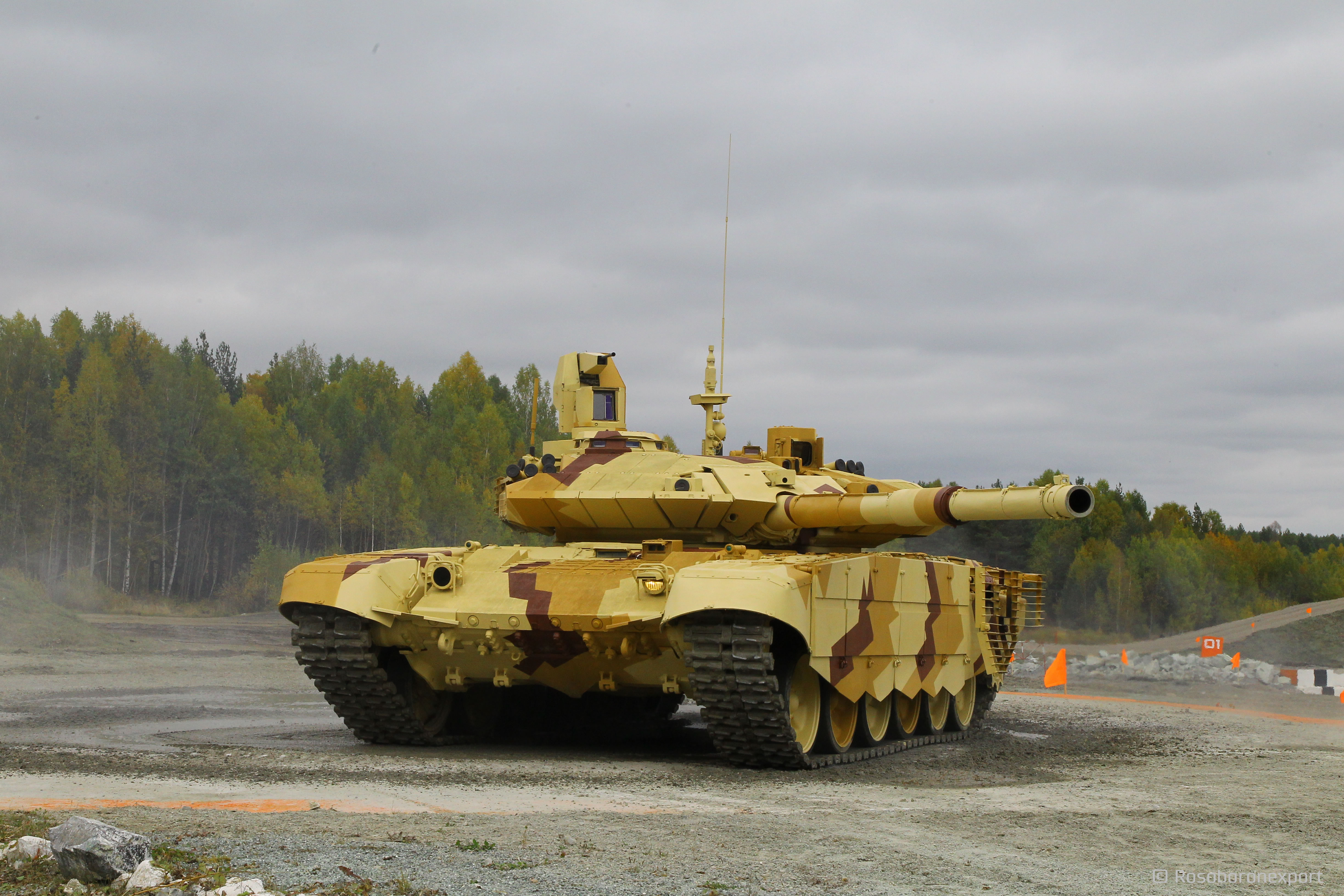 Ruski glavni borbeni tenk T-90MS Foto: Rosoboroneksport