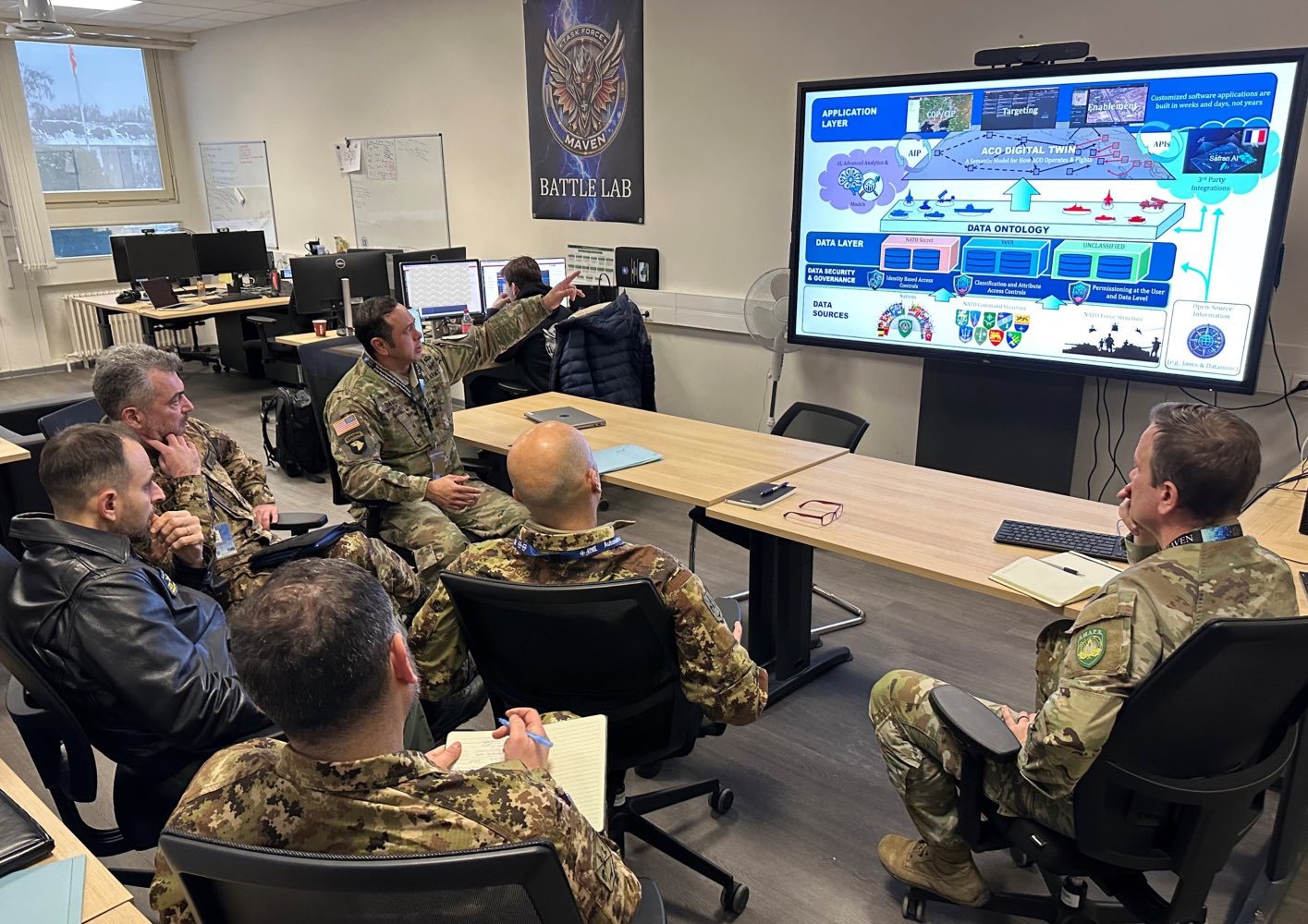 Maven Smart System – digitalna AI platforma za vođenje borbenih operacija