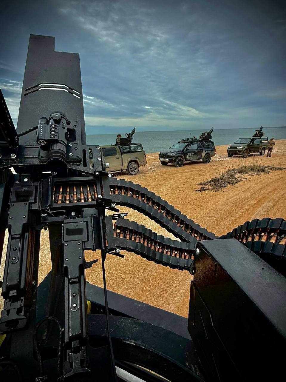 Pikap vozila ruske pokretne grupe za borbu protiv dronova