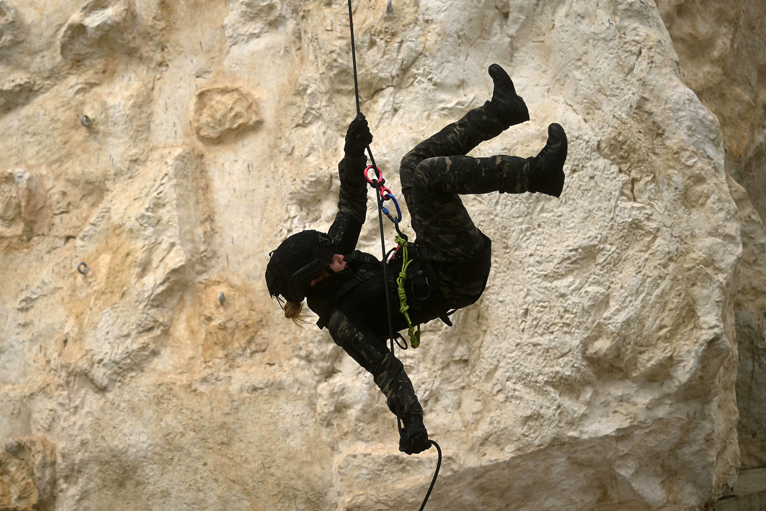 Obeležavanje Dana Odreda „Kobre“: zid za alpinističku obuku pripadnika jedinice