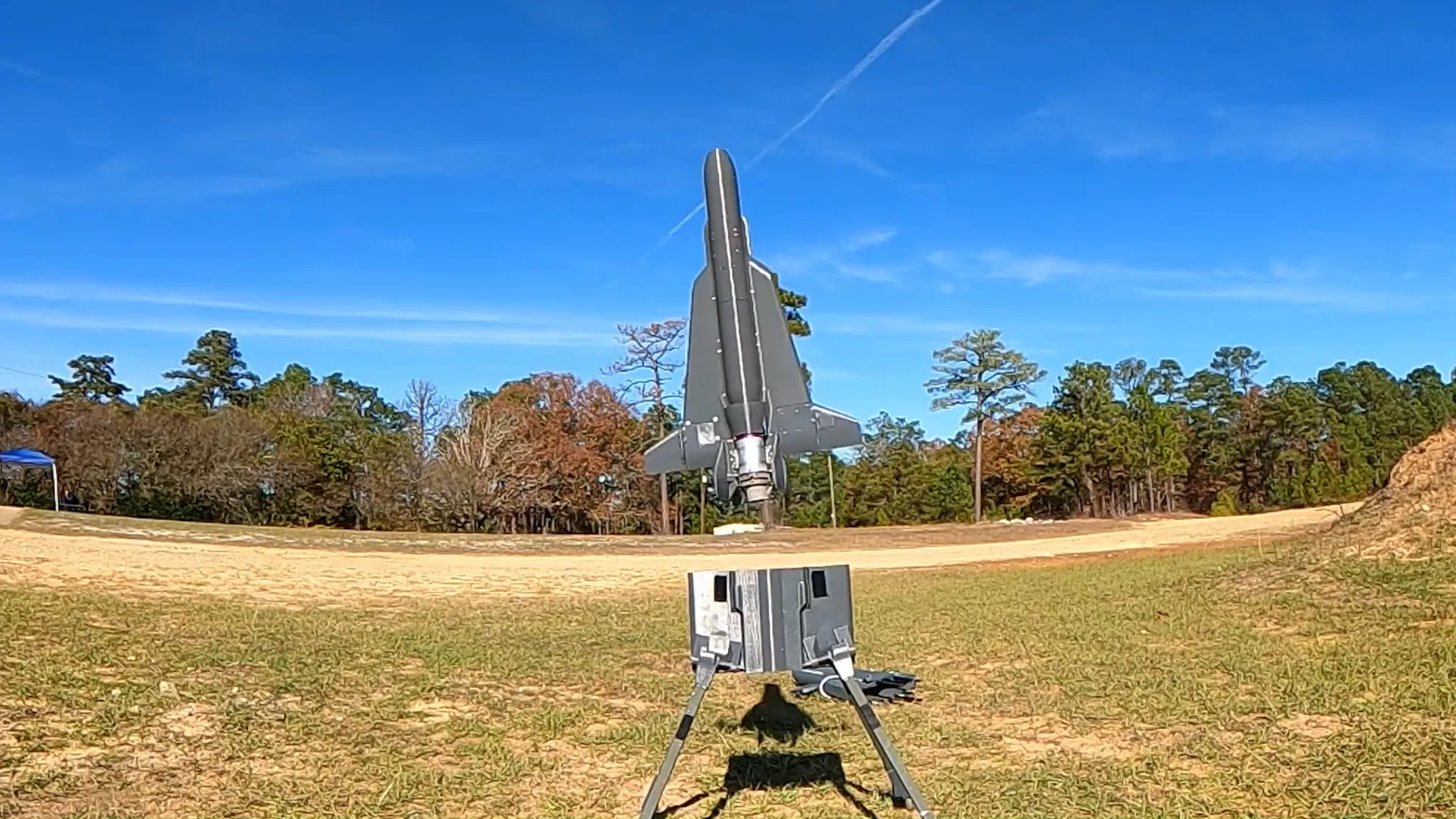 Lansiranje drona-rakete tokom testiranja