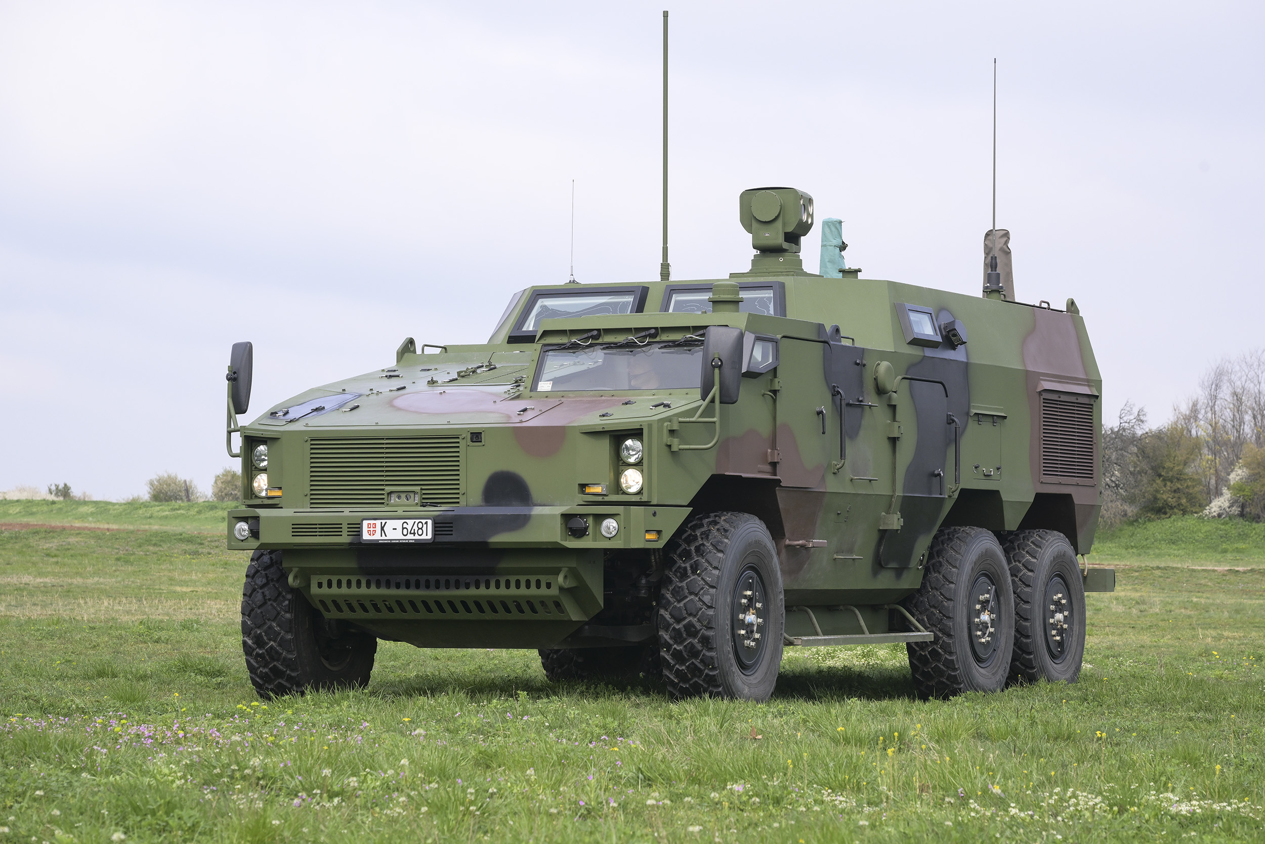 Komandno vozilo sistema PVO FK-17AE Vojske Srbije