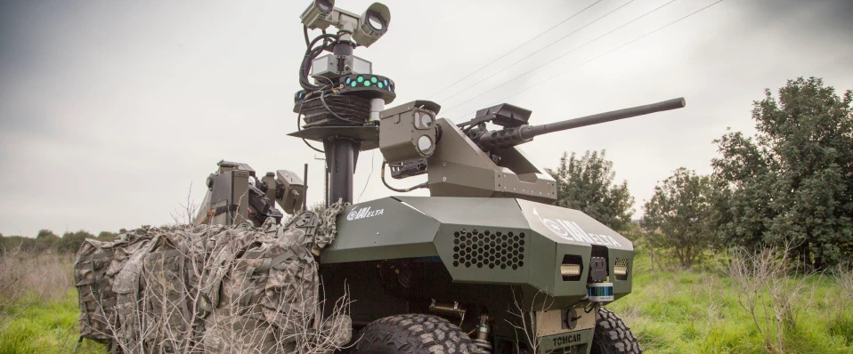 Neke od verzija višenamenskih besposadnih kopnena platformi REX Mk 3 / Foto: IAI
