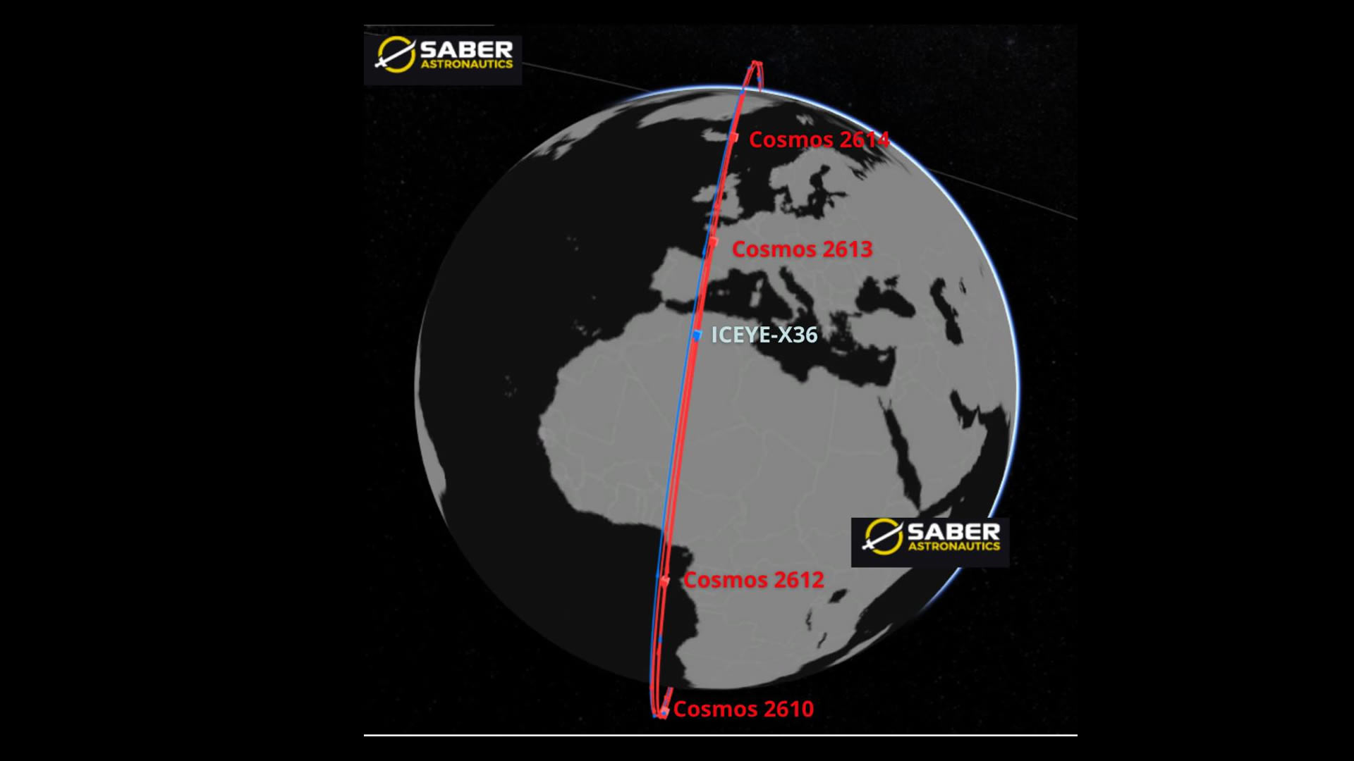 Ruski sateliti manevrisali ka ICEYE-X36
