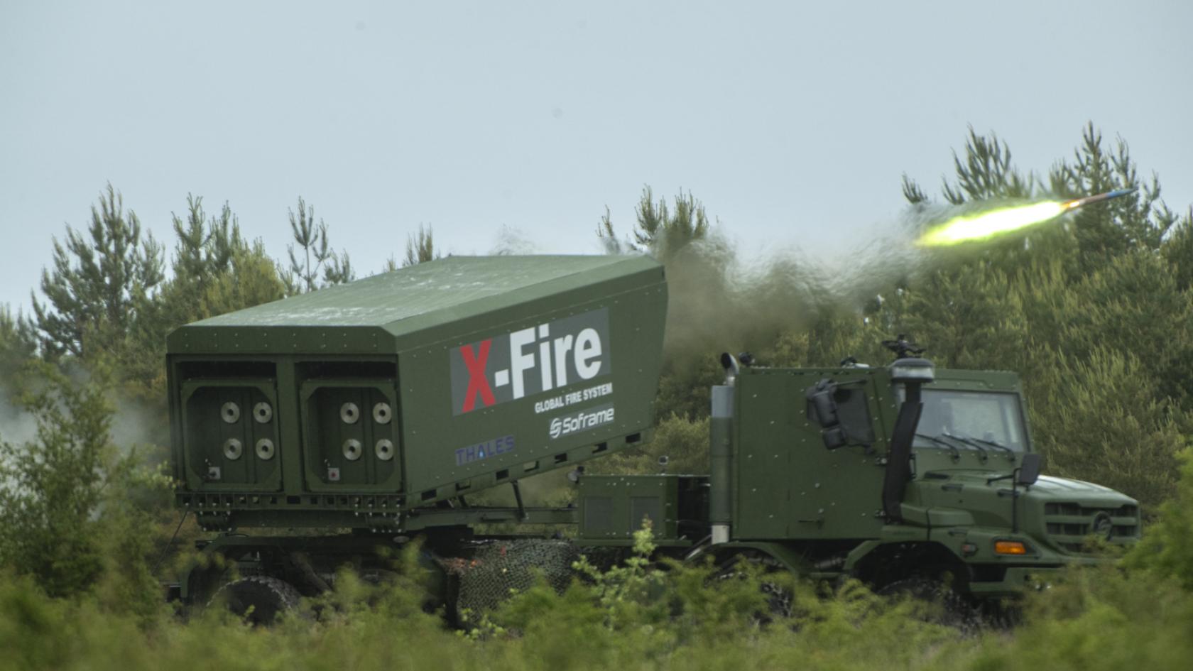 Thales uspešno testirao X-Fire sistem za udare dužeg dometa