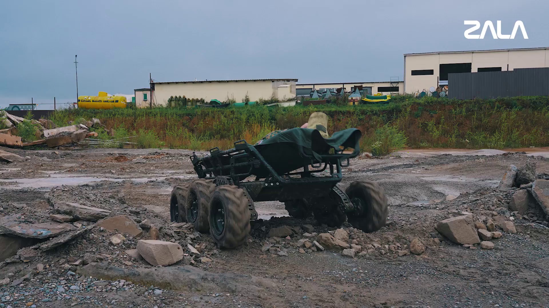 Besposadna kopnena vozila (UGV) – ZALA GX-3