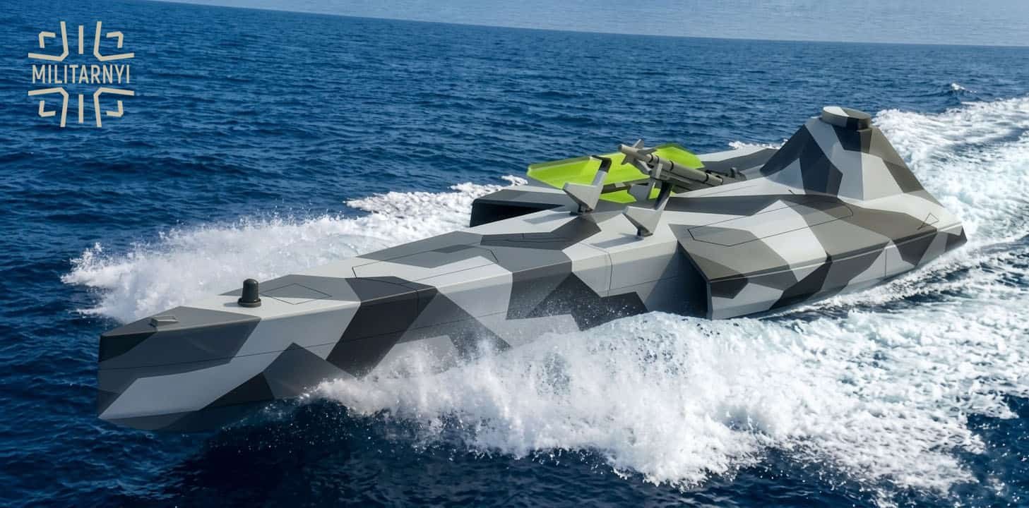 Ukrajina predstavila SIRENA bespilotni površinski dron na EUROSATORY 2026