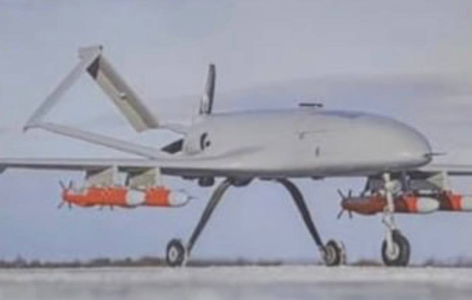 Dron kamikaza An-196 „Ljutiy“ tokom testiranja 