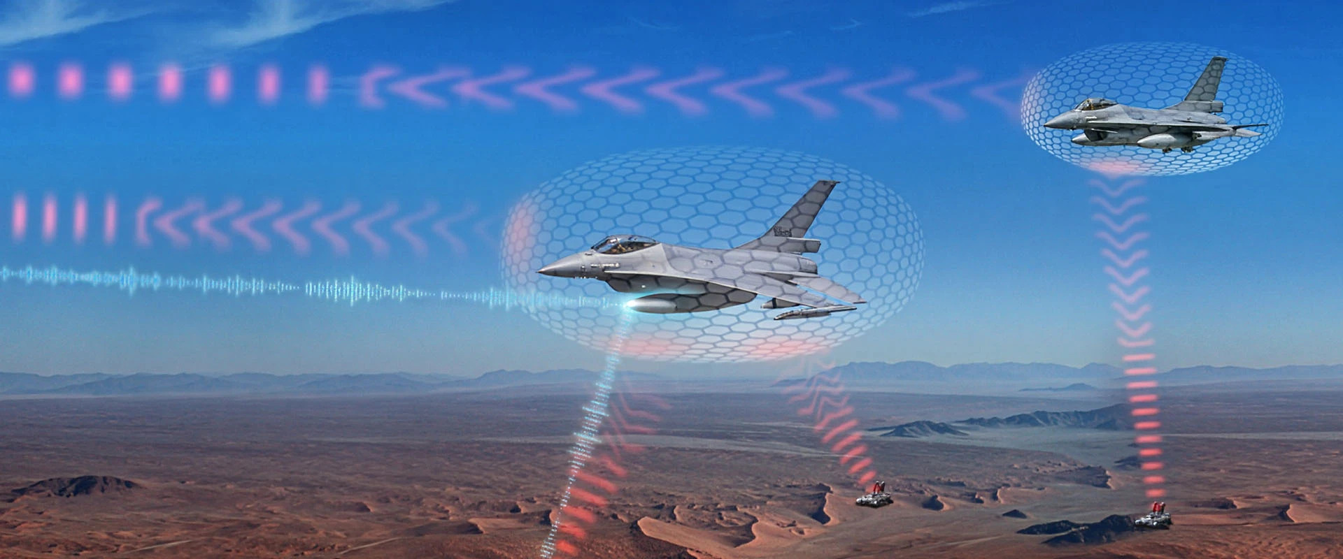 F-16I opremljen podvesnimn kontejnerom sistema Scorpius‑EJ | Ilustracija: IAI