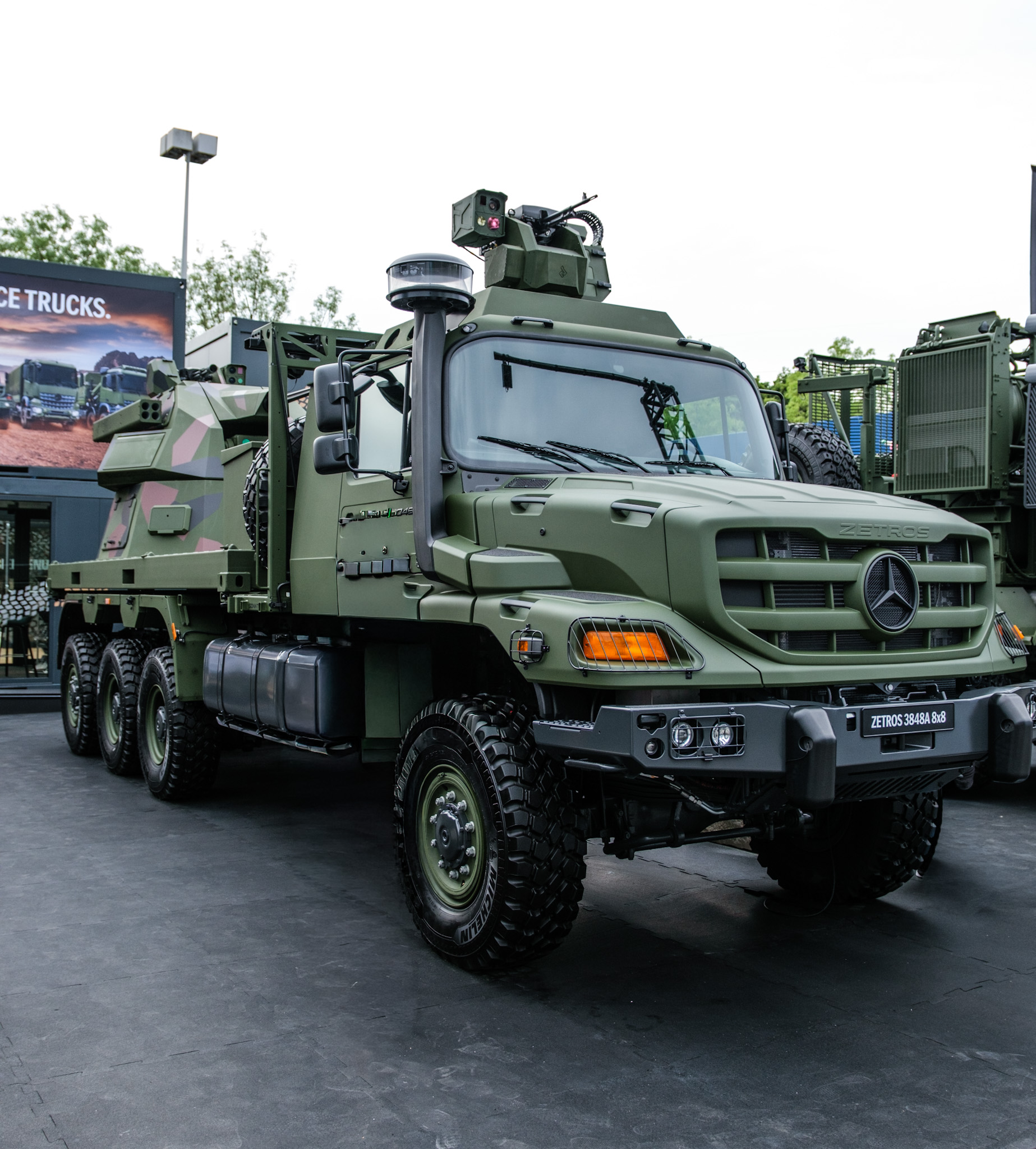 Skythunder 300 na platformi Zetros snimljeno na na Eurosatory 2026 / Fotografija: X kanal kompanije Valhalla Turrets