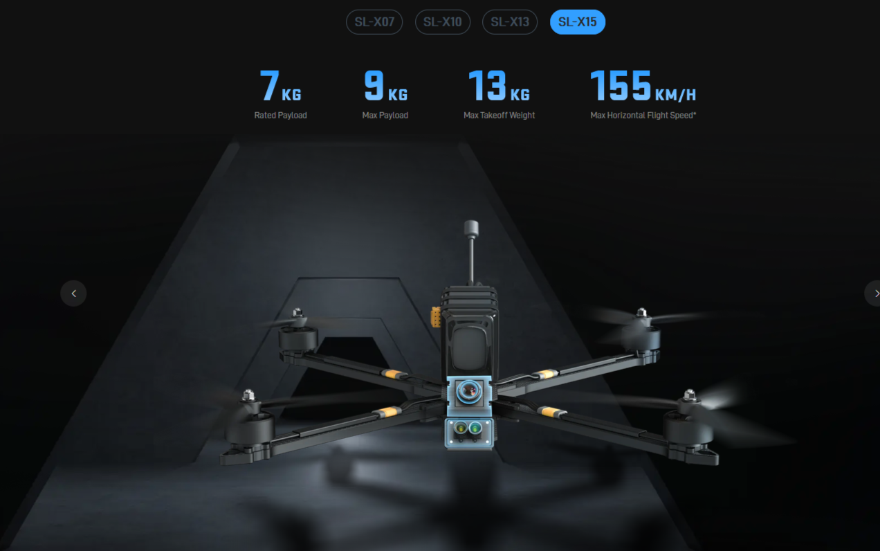 Višenamenski FPV dron SL-X15