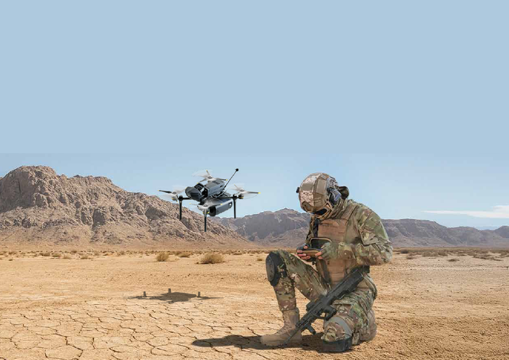 Firefox-X FPV dron, Ilustracija: kompanija Elbit
